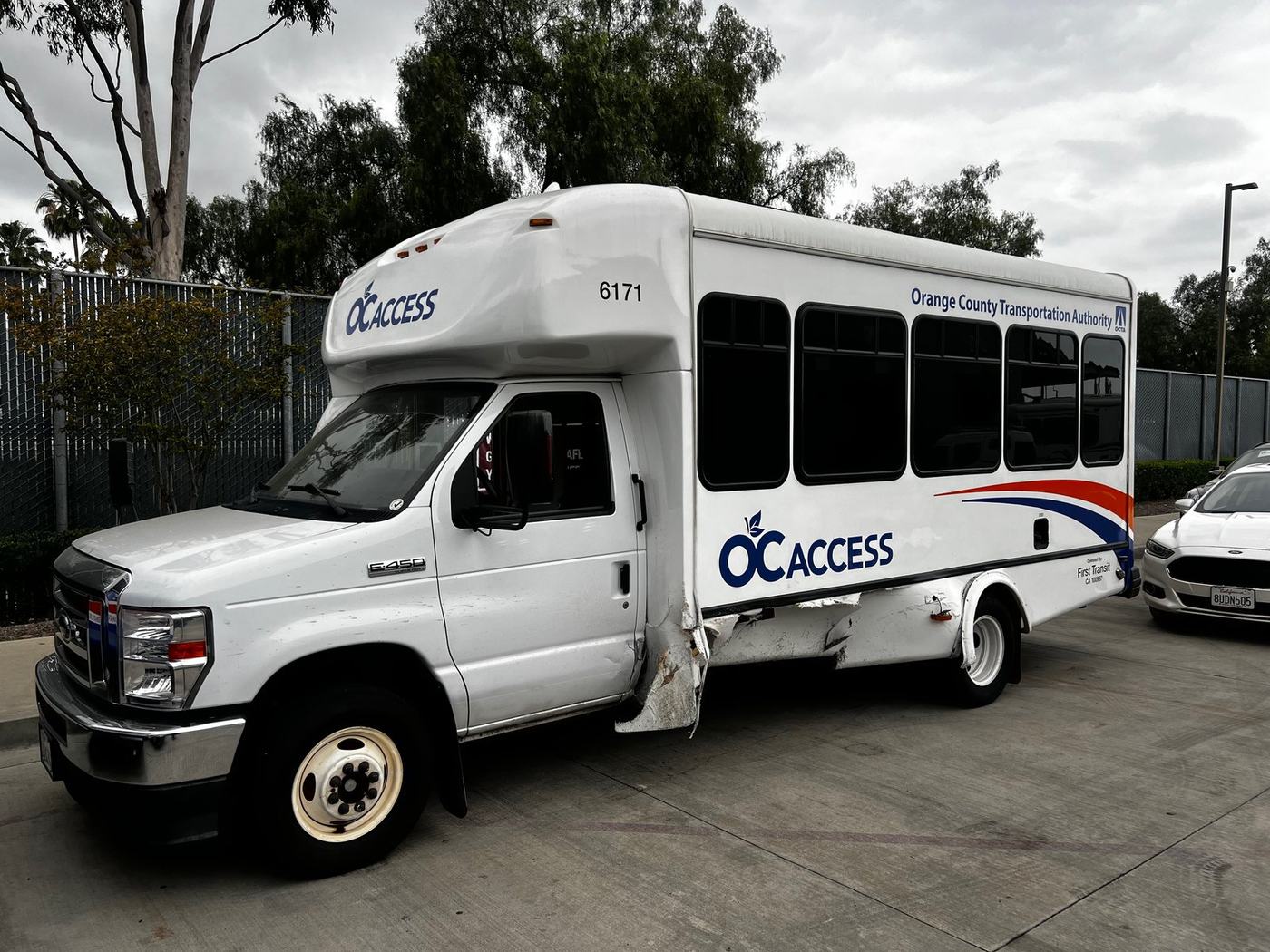 OC ACCESS unit 6171 before repair