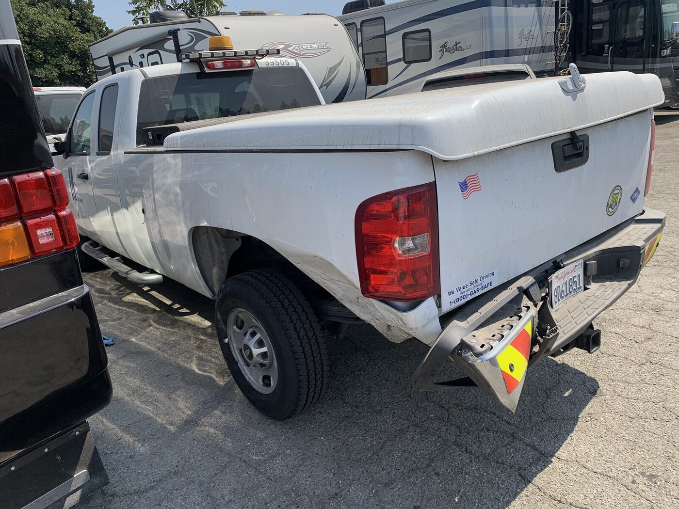 SoCalGas Silverado 39505 before