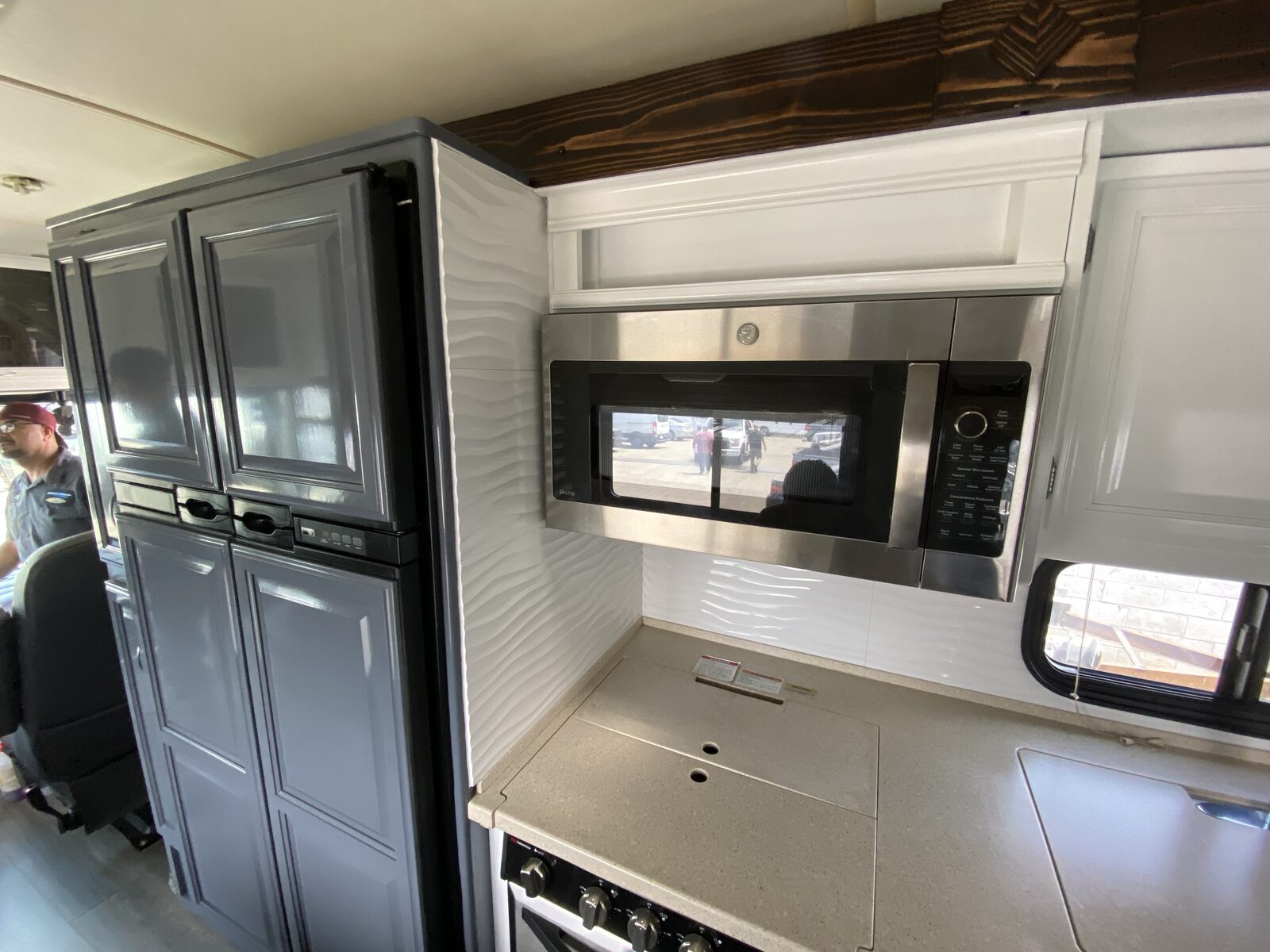 Custom RV slide fascia work