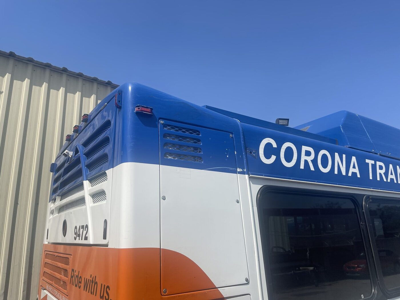Corona Transit 9472 upper cowl detail