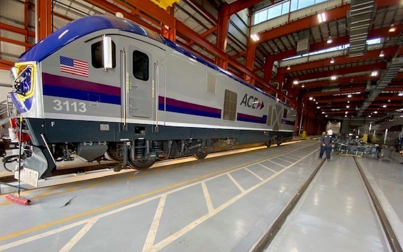 Locomotive painting and refinishing