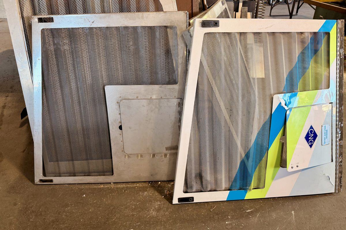 Fabricated panels ready for finishing
